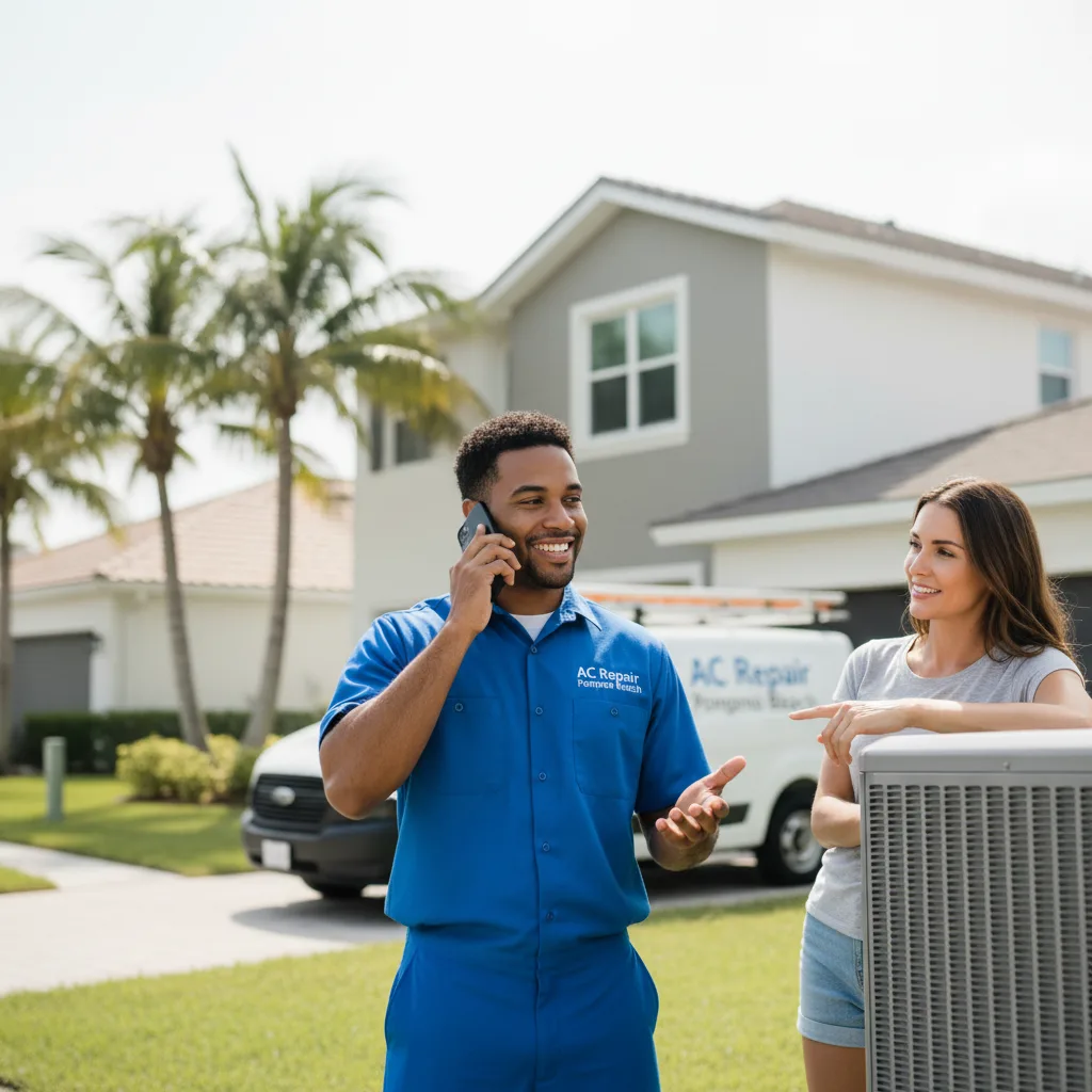 AC Repair Pompano Beach customer support in Prospect Hill